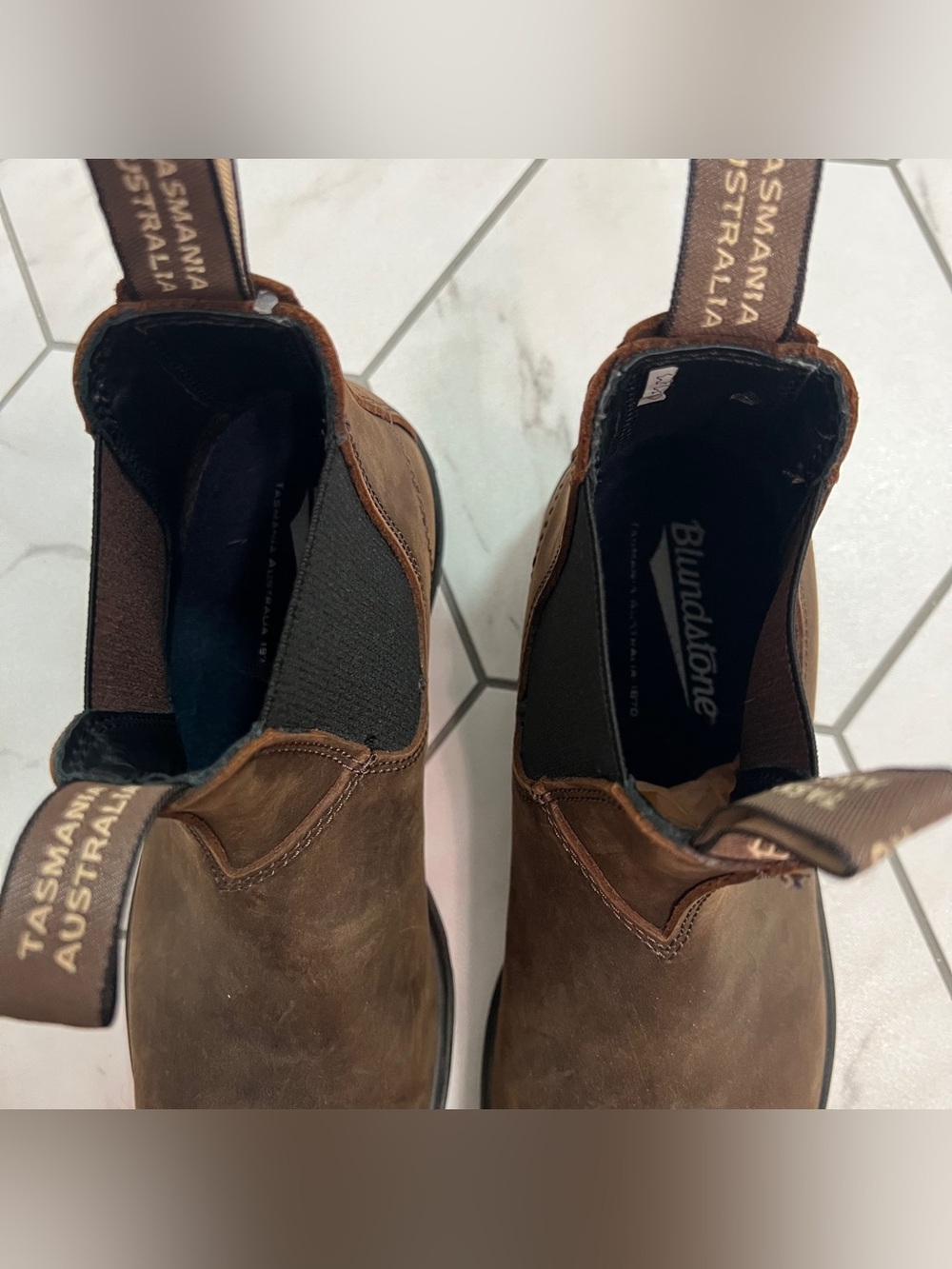 Blundstone 1609 Antique Brown Chelsea Boot Size 9 Women's - Picture 3 of 9